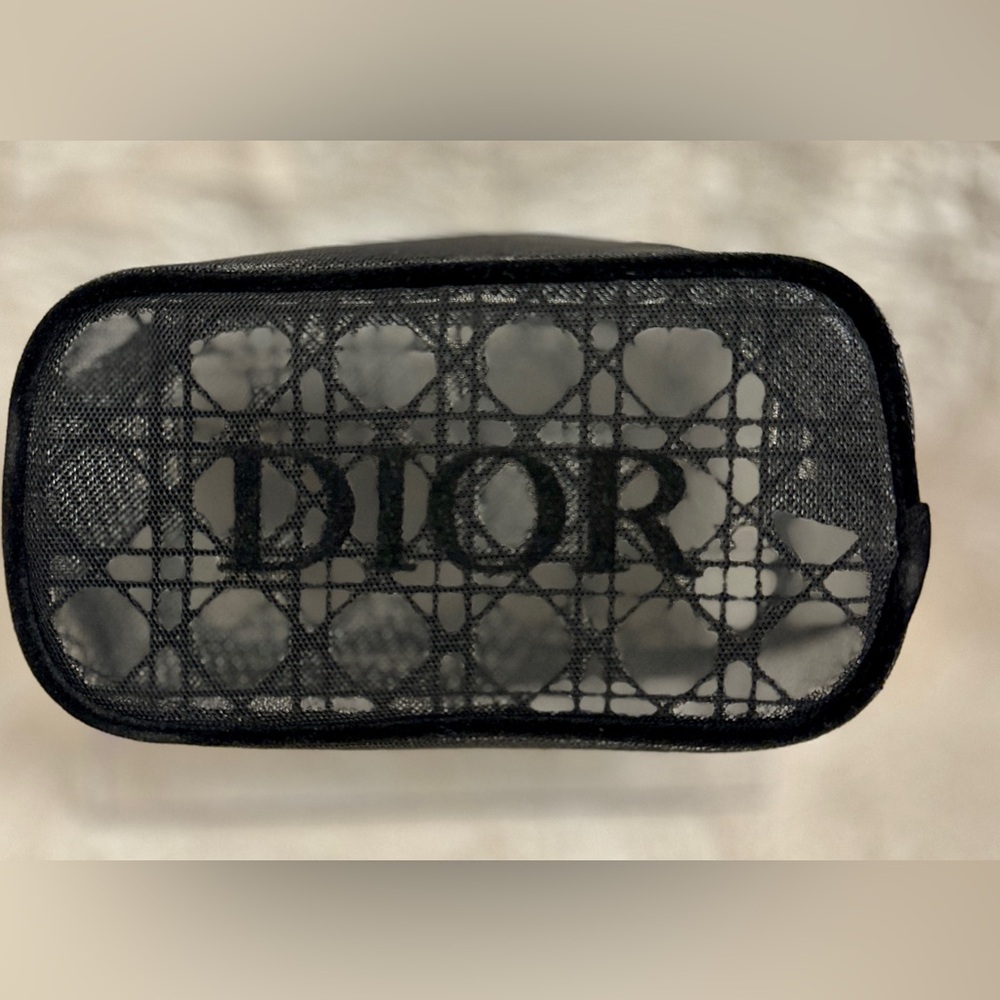 Dior Beauty - Mesh Black Cosmetic Bag